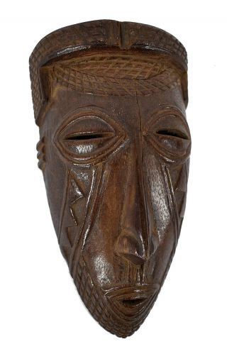 Kuba Passport Mask Congo African Art