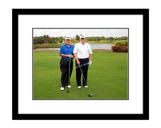 Donald Trump 8x10 Photo Print Golfing Rush Limbaugh President Golf Maga