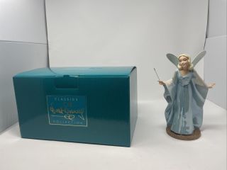 Walt Disney Blue Fairy Making Dreams Come True Pinocchio Event Sculpture W/ Box