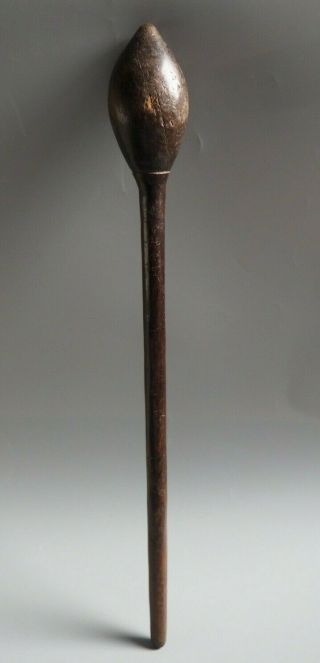 Old Unusual Tribal Art Wooden Throwing Club Stick Good Colour Patina Aboriginal?