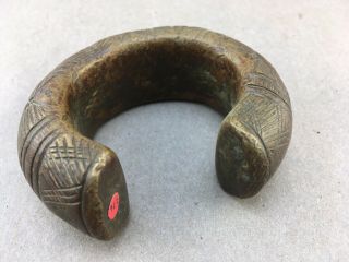 African Bronze Tribal Currency Bracelet 3