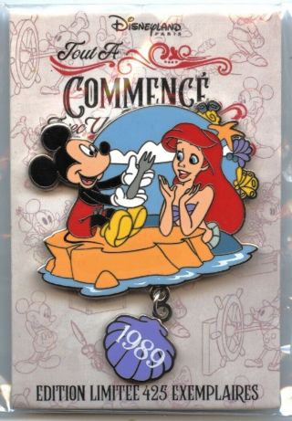 Dlrp - Pin Trading Event - It All Started With A Mouse - Ariel Pin