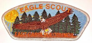 Eagle Scout East Carolina Council Sa - 19 Council Strip Patch (csp)