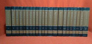 World Book Encyclopedia Complete Set 22 Volumes 1975 Vintage Collectible