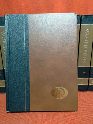 World Book Encyclopedia Complete Set 22 Volumes 1975 vintage collectible 3