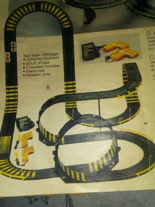 Vintage Tyco Cliffhanger Ho Scale Set Jcpenney Exclusive