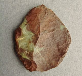 500 - 5000yrs Aleut Artifact Kodiak Islnd Alaska Inuit Stone Scraper Blade 198