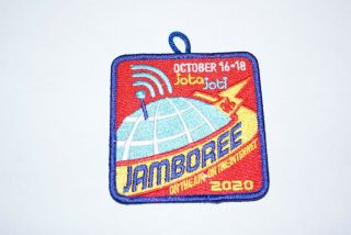 Jamboree On The Air 2020 Patch Jota Bsa Boy Scouts America On The Air / Internet