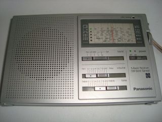 Vintage Panasonic 5 - Band Receiver Sw - Band Spread (model Rf - 788l)