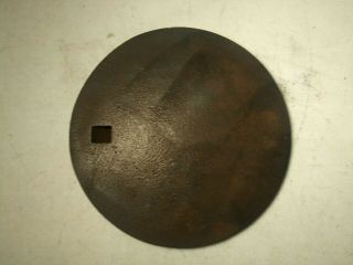 Antique Cast Iron Wood Stove,  Cover Lid Marked 8 Queen Ben On Back