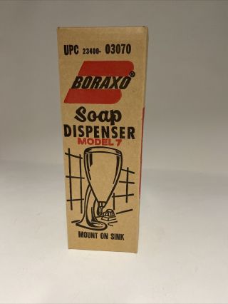 Vintage Luron Boraxo Soap Dispenser,  Model 7