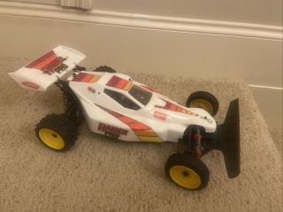 Vintage Collectable KYOSHO RAIDER PRO 1/10 BUGGY with motor/servos - 2