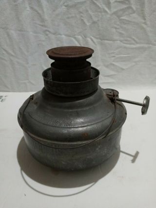 Antique Perfection Kerosene Oil Heater Burner & Font / Fuel Tank No.  500 Vintage