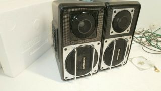 Vintage Pioneer Ts - X6 Car Stereo Speakers 1970s Set Of 2 Speakers