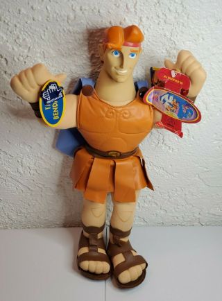 Disney Hercules Plus Doll By Applause With Tags Vtg Hercules Doll Nwt Doll