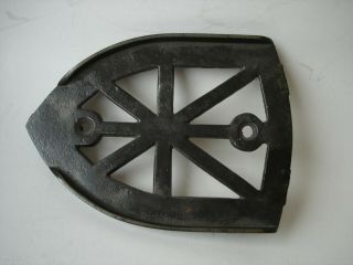 Antique Cast Iron Trivet For A Sad Iron