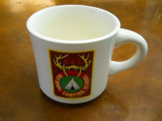 Bsa National Camping School Mug,  Made In U.  S.  A.  (without Tag)