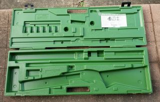 VINTAGE OEM Remington Hard Body Plastic Green Shot Gun Case 11 - 87 1100 870 2