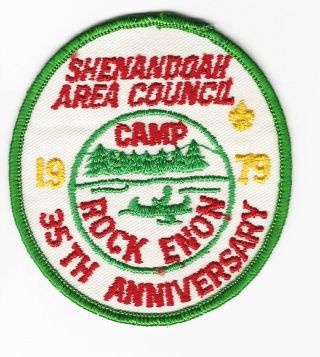 Boy Scout Camp Rock Enon 35th Anniv Pp Shenandoah A.  C.  Va