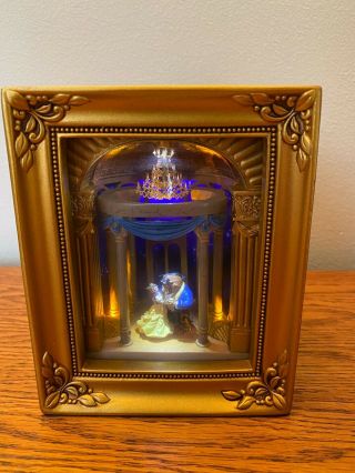 Disney Beauty And The Beast Belle Dances With The Beast Gallery Of Light