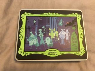 Disneyland Haunted Mansion 40th Anniversary Postcards Designed By Shag