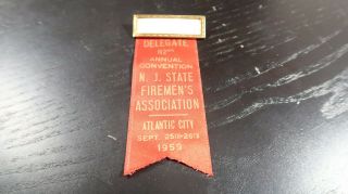 1959 82nd Annual Convention Nj State Firemen 