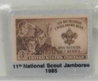 1985 National Jamboree Sossi Pin On My Honor I Will Do My Best Bsa United States