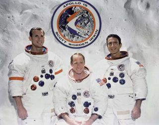 Apollo 15 Prime Crew 8x10 Photo Nasa