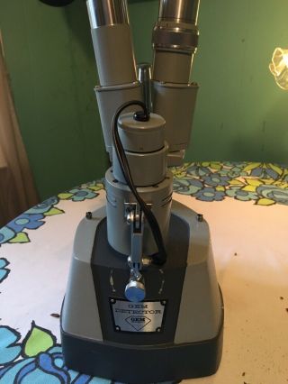 Vintage Gem Detector Microscope