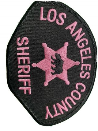 Los Angeles County Sheriff Patch Lasd Pink