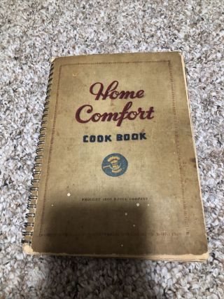 Home Comfort Cookbook Wrought Iron Range Company 1951