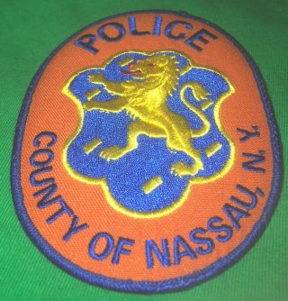 Police Patch County Of Nassau York