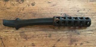 Vintage Cast Iron Wood Coal Stove Burner Plate Lid Lifter Tool Handle