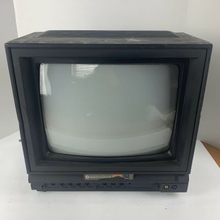 Vintage Commodore 1702 Color Computer Video Tv Monitor Retro Gaming - Powers On