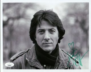 Dustin Hoffman Signed Autographed 8x10 Photo Vintage Head Shot Jsa Ii59820