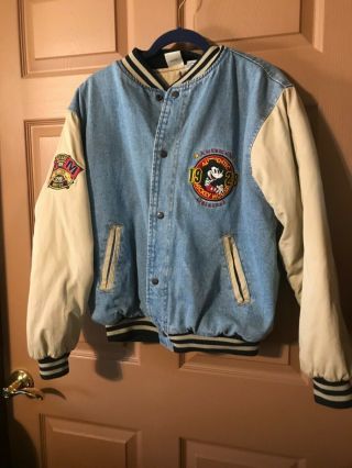 Vintage Mickey Mouse 1928 ‘american Original’ Bomber Jacket Small