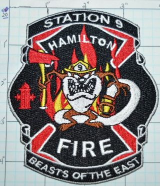 Canada? Hamilton Fire Station 9 Beasts Of The East Patch