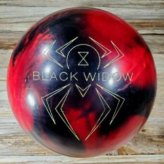 Vintage 15 Lb Usa Hammer Black Widow Pearl Bowling Ball Uscb☆ 8a180964b
