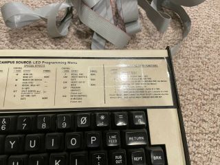 Vintage Campus Source LED Programmer Programming Keyboard Controller w/ Cable 3