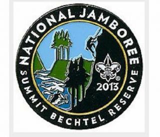 Boy Scout National Jamboree Trading Pin 2013 Hat Lapel Tie Enamel Camp Oa