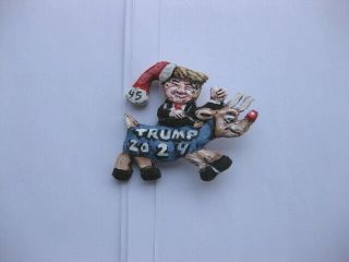 President Donald Trump 2024 Presidential Campaign Christmas Pin