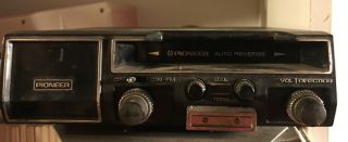 Vintage Pioneer Kp - 300 Car Stereo Radio Cassette Deck