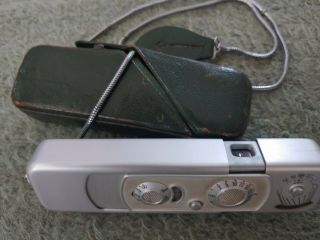 VTG Minox B Wetzlar German Made Miniature Spy Camera w Case CIRCA 1958 - 1972 3