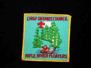 Boy Scout Chief Okemos Cncl Rifle River Floaters Pp Mich