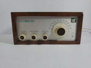 Klh Model 18 Vintage Am/fm Stereo Tuner In