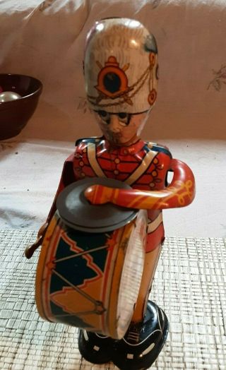 Vintage Marx George The Drummer Boy Tin Toy - - - - Collectible - - L@@k