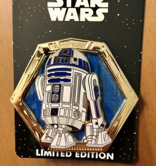 Disney Wdi 2017 D23 Expo Star Wars Droids R2d2 Star Tours Le 300 Pin Rare Htf