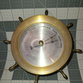Vintage Schatz German Mariner Ships Barometer
