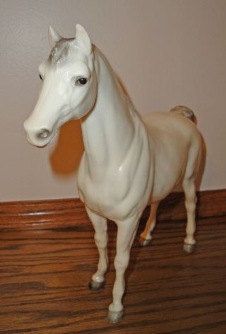Vintage Breyer Glossy White Horse Stallion