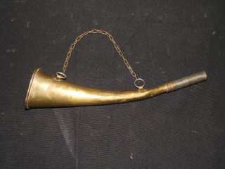 Vintage Marintime Nautical Brass Fog Horn